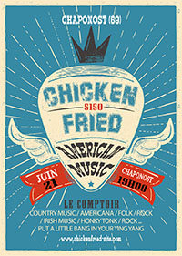 chicken fried live