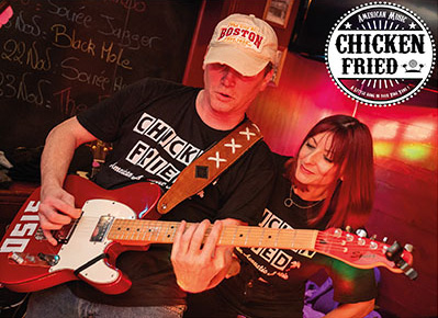 Duo country music chicken fried